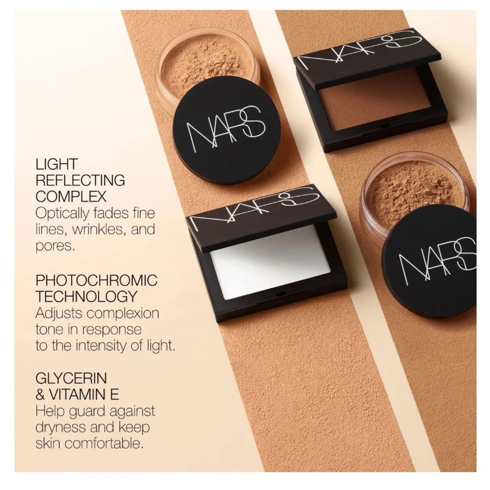 NARS Light Reflecting Pressed Setting Powder Crystal Translucent NWT